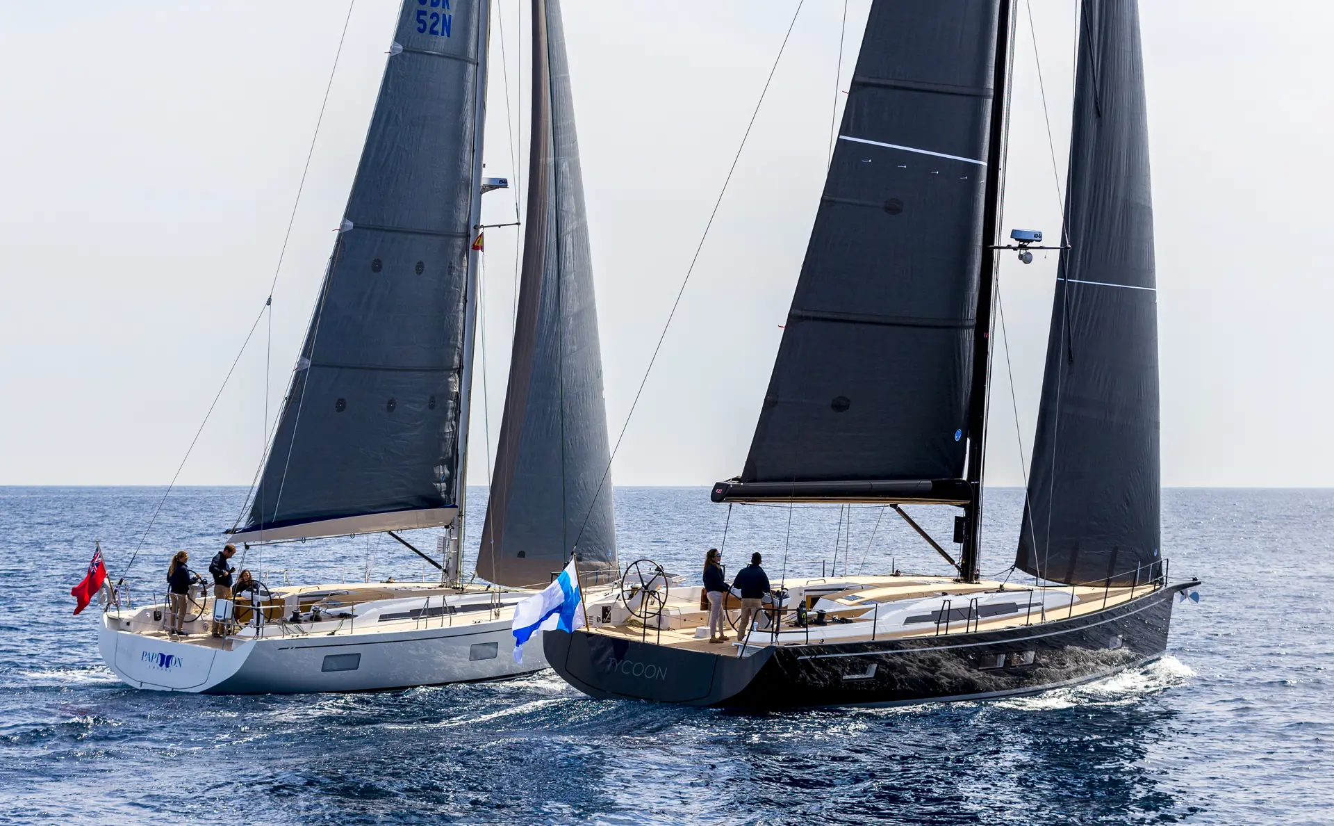 I løpet av de første 11 månedene av året ble det totalt eksportert 68 seilbåter til en verdi av nesten 164 millioner euro. Både antallet og tollverdien økte markant sammenlignet med foregående år. Produksjonen av store seilbåter er konsentrert til Jakobstad, der både Nautor Swan og Baltic Yachts opererer. Foto: Finnboat