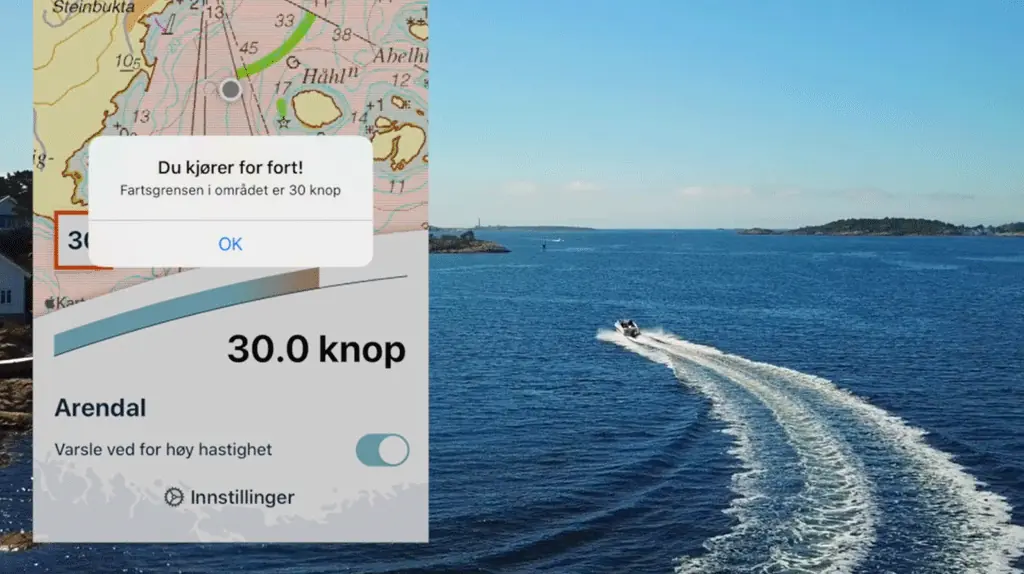 Last ned appen til Kystverket Båtfart, da er det lettere å vite hva som gjelder der du ferdes