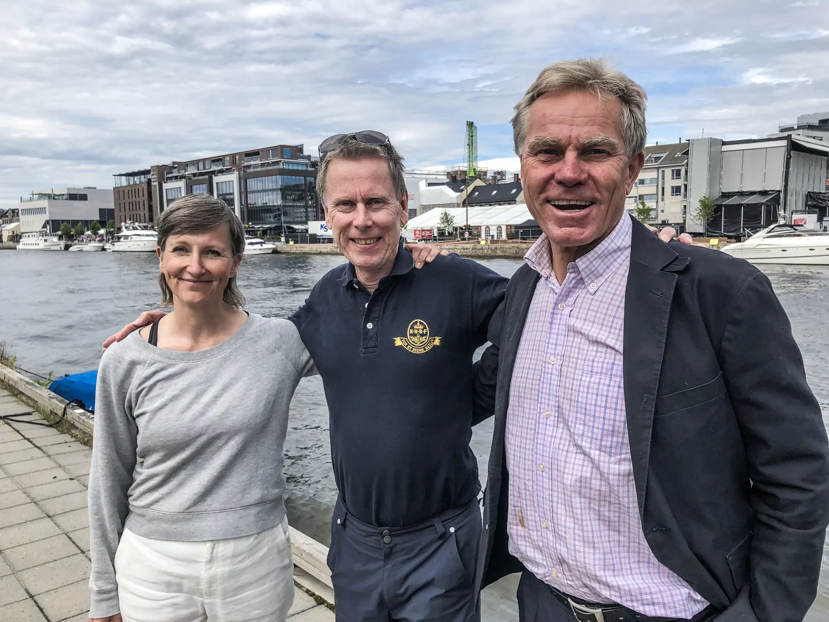 NY KOMPETANSE: Generalsekretær Endre Solvang (i midten) får to nye kollegaer denne høsten. Kommunikasjonsrådgiver Cecilie Klem og organisasjonsrådgiver Stig Hvide Smith.