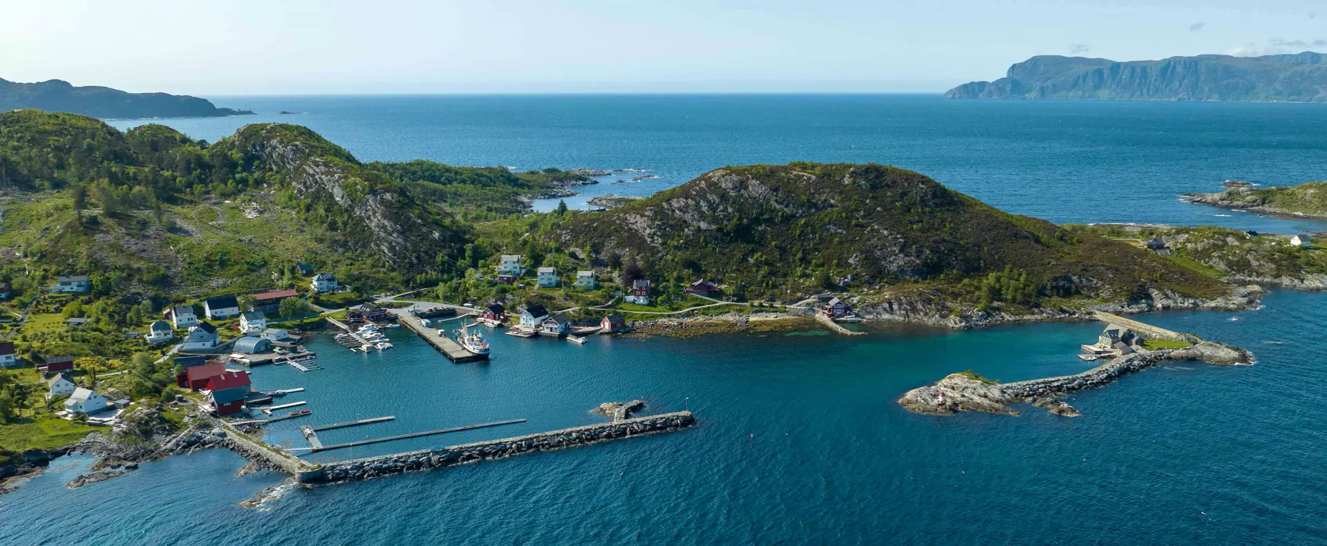 Havnen Silda er en av de utvalgte havnene