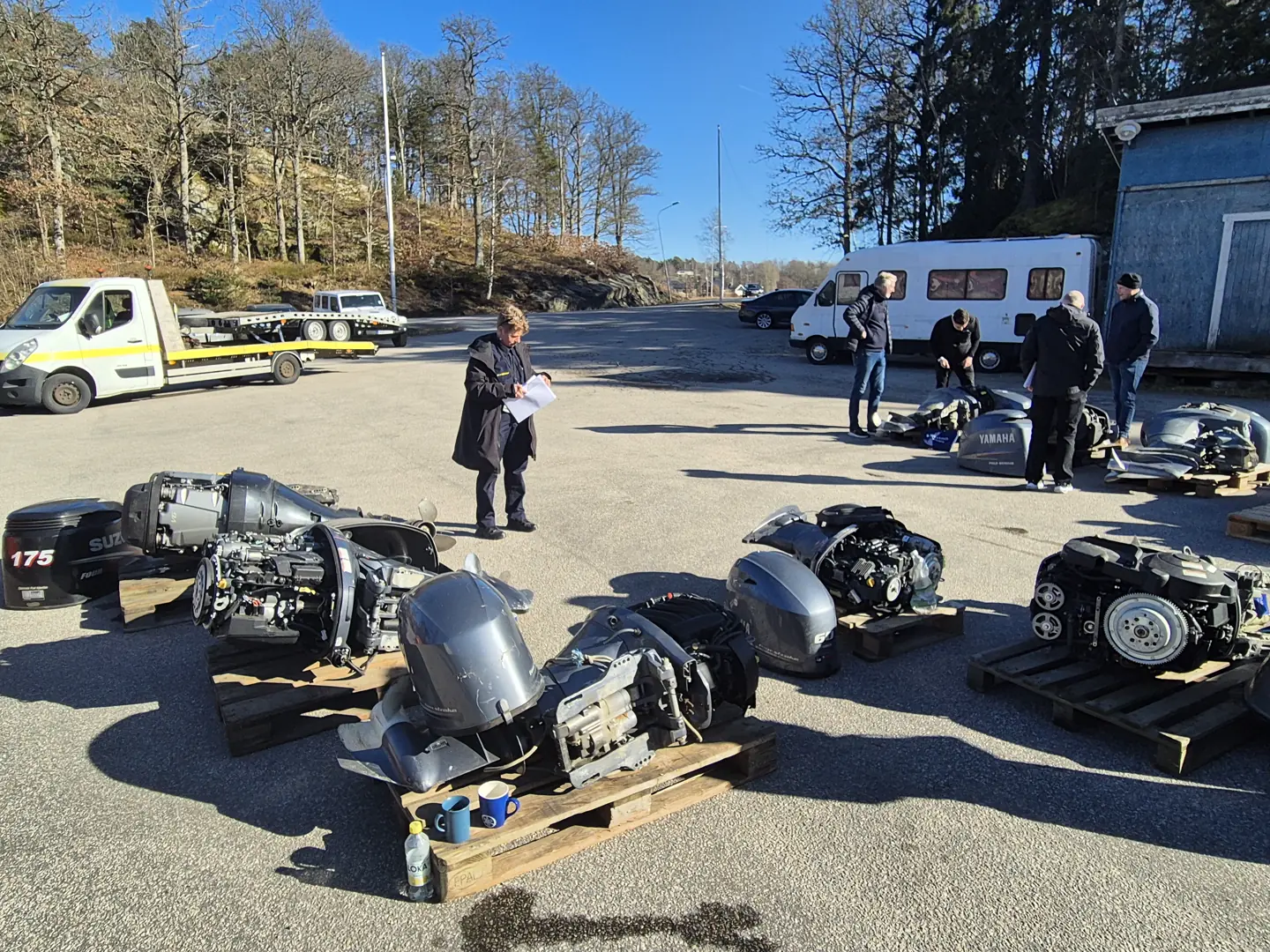 Påhengsmotorer identifiseres etter tyveri