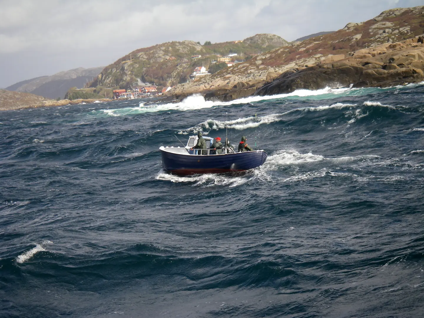 Fisketurisme utgjør en stor del av tallene i 1. halvår. Foto: Redningsselskapet