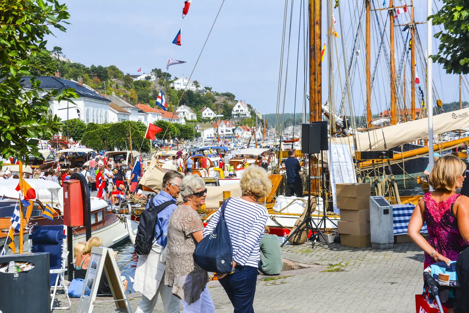 Risør Trebåtfestival arrangeres i år fra 7. - 9. august. (Ill.foto fra tidligere år)