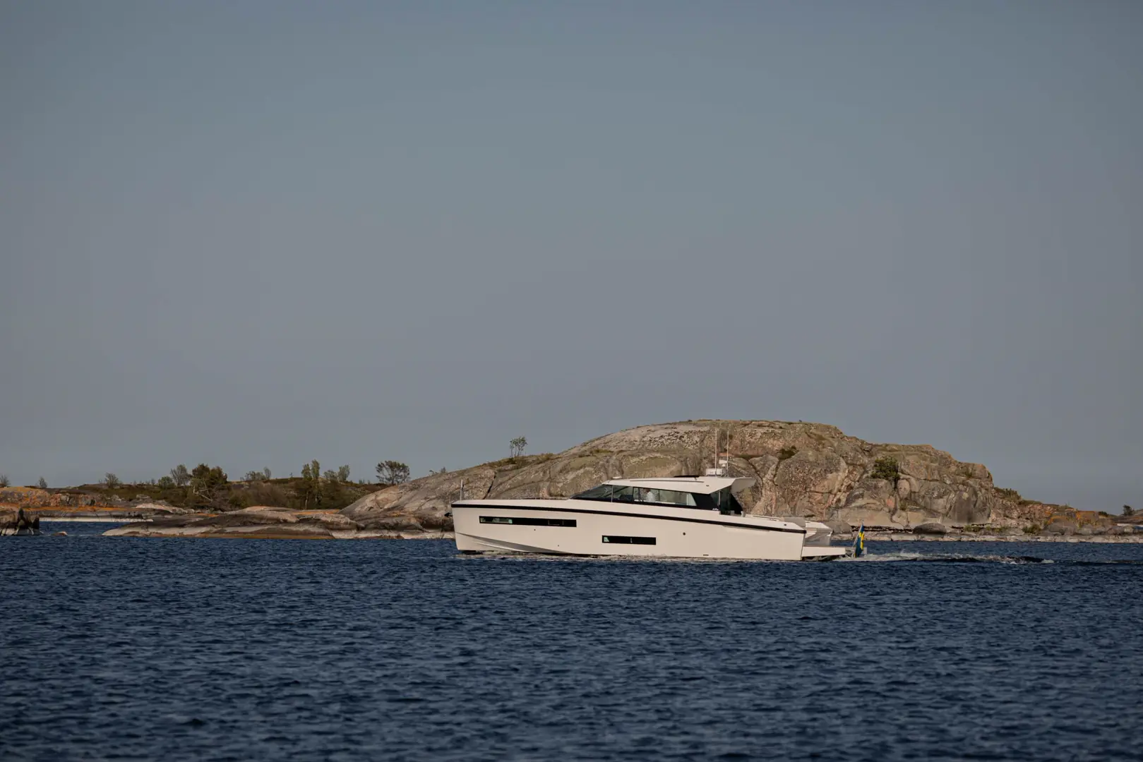 Delta 48 Coupé kommer til FG Racing i Oslo i april. Foto: Delta Powerboats