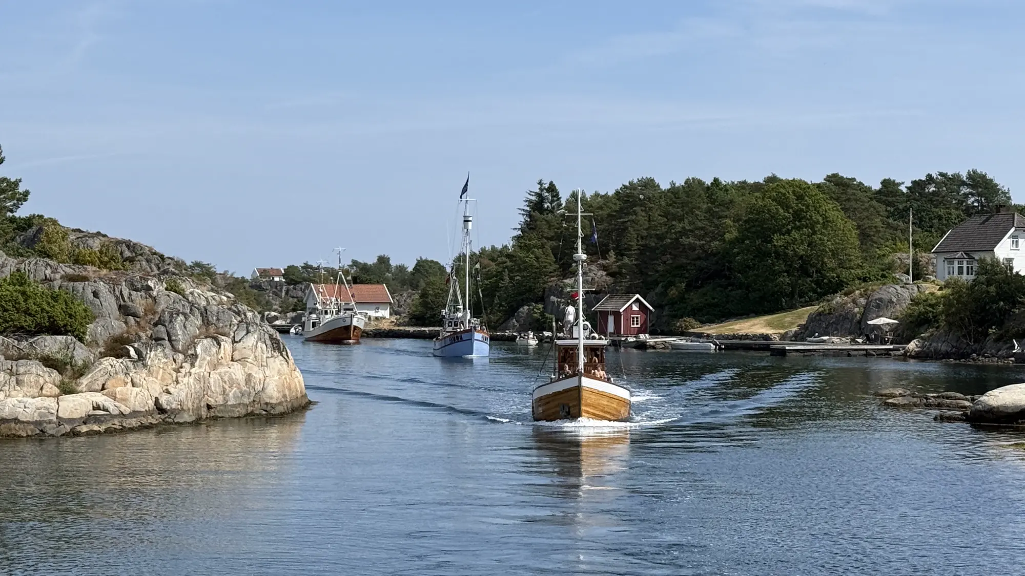 «Menneskets kærlighed til havet er uselvisk.» Slik oppsummeres den fjerde etappen på vei til Landsstevnet. Alle foto: Thomas Nicolai Bjønness