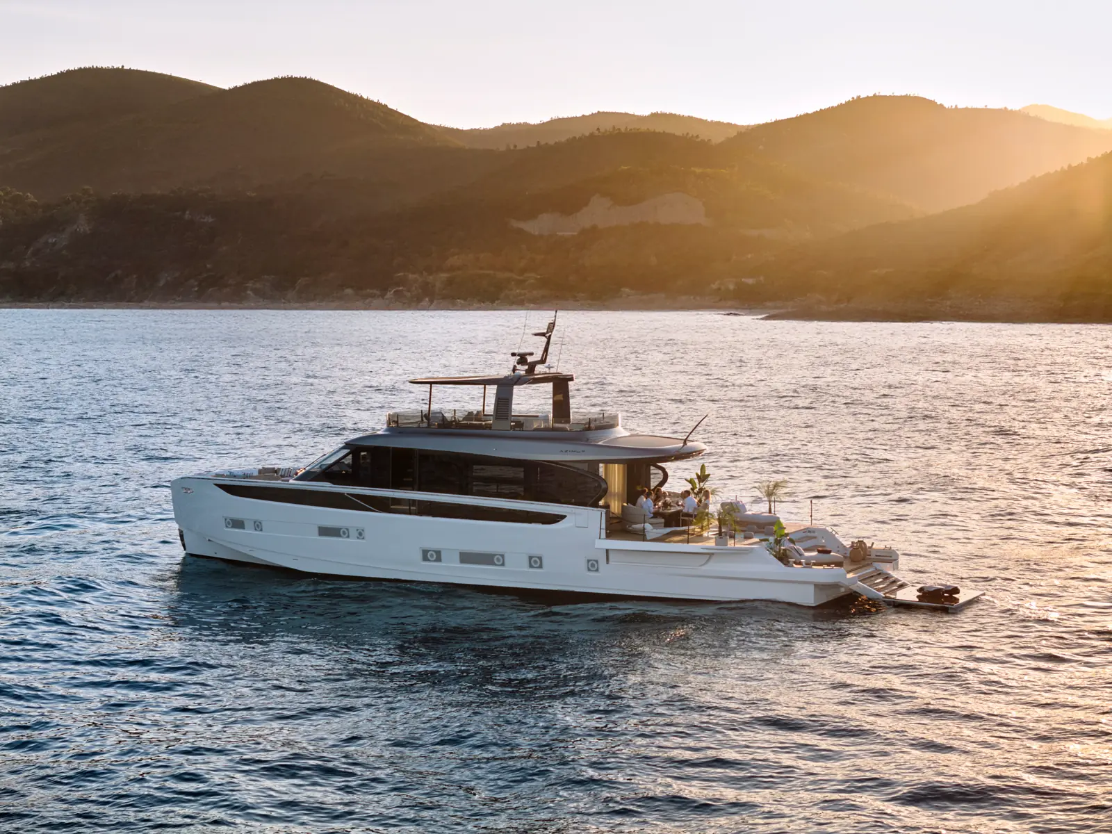 Seadeck-serien fra Azimut består av Seadeck 6, 7 og nå 9. Alle foto: Azimut