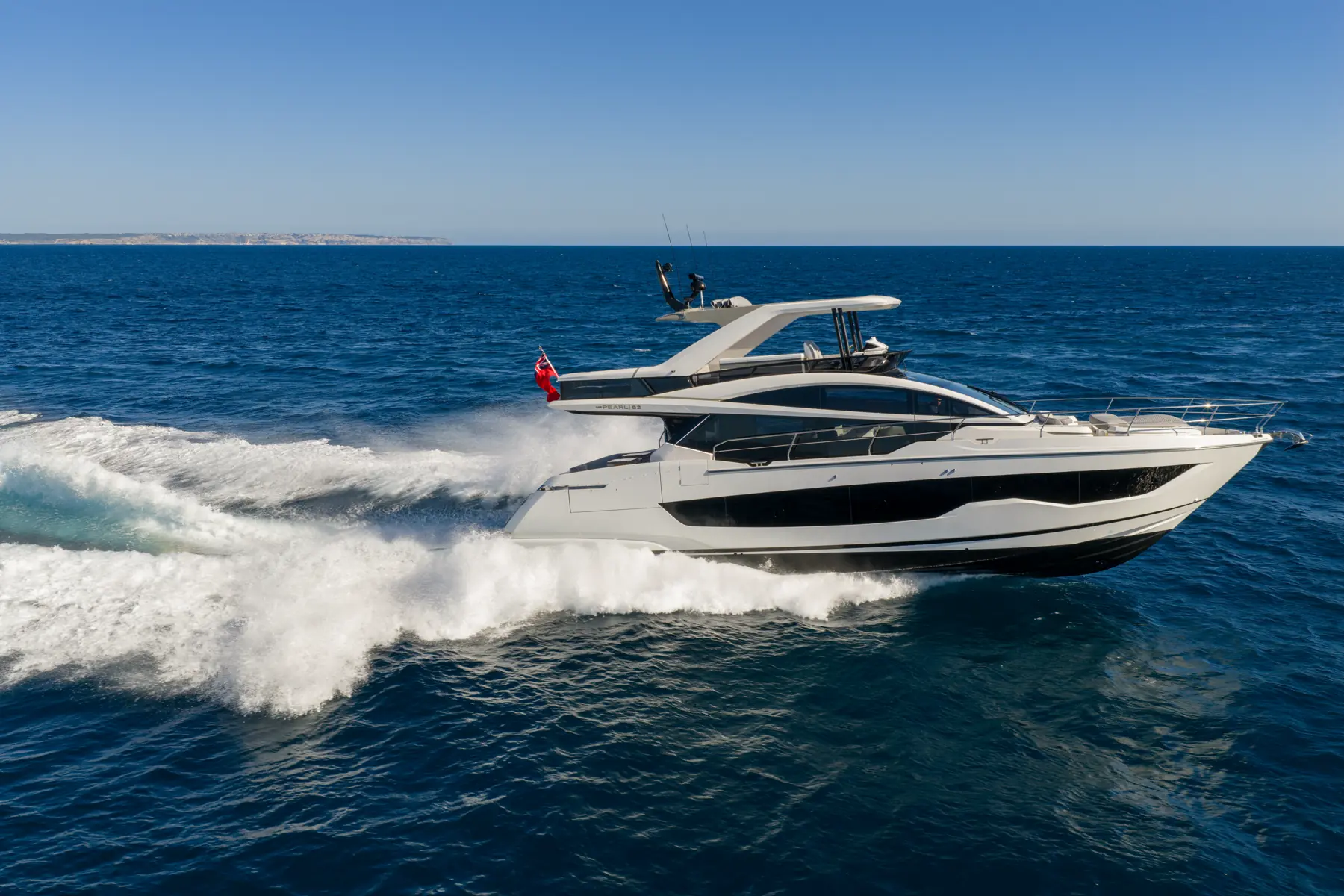 Pearl 63 er minste modell til det britiske merket. Foto: Produsent
