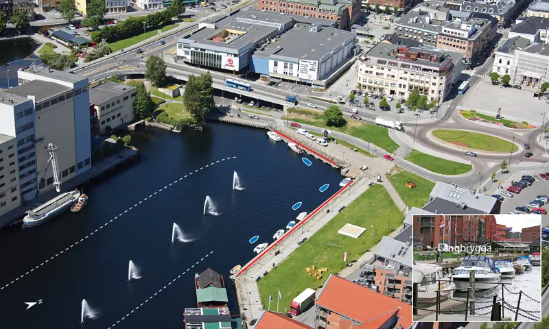 Harbour background